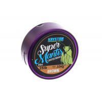 Поводковый материал в оплетке Kryston Super Mantis 25lb 20m Gravel Brown
