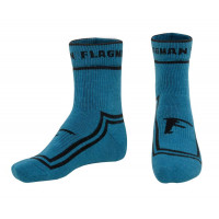 Носки термотреккинговые Flagman Extra Heat Merino Wool Midle Blue 39-41 S