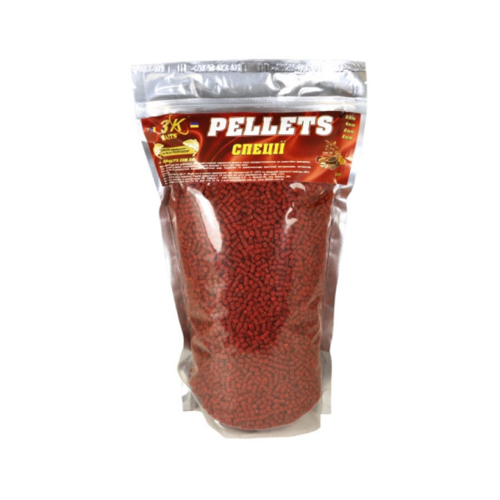 Пеллетс 3KBaits 2mm 800g спеції