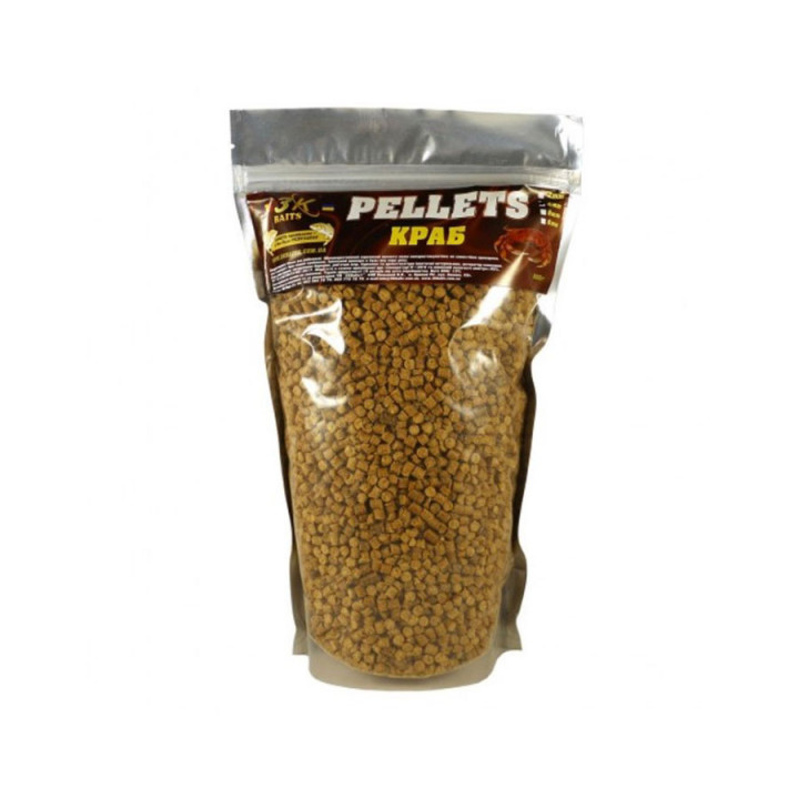 Пеллетс 3KBaits 4mm 800g краб