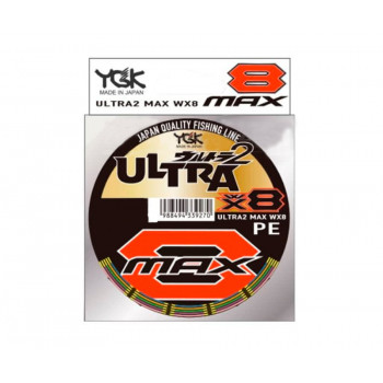 Шнур плетеный YGK Ultra2 Max WX8 200m #0.8 0.148mm