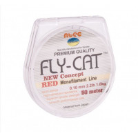 Леска Ntec FlyCat Red 50m 0.14mm