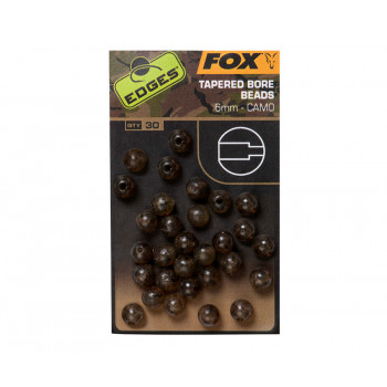 Бисер Fox Edges Camo Tapered Bore Bead 6mm