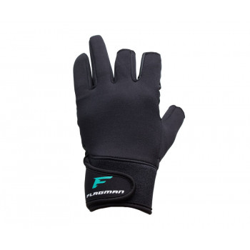 Рукавички спінінгіста Flagman Fishing Gloves Titanium Coated XL