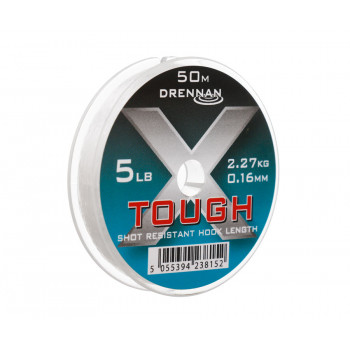 Леска Drennan X-Tough Hooklink 50m 0.16mm