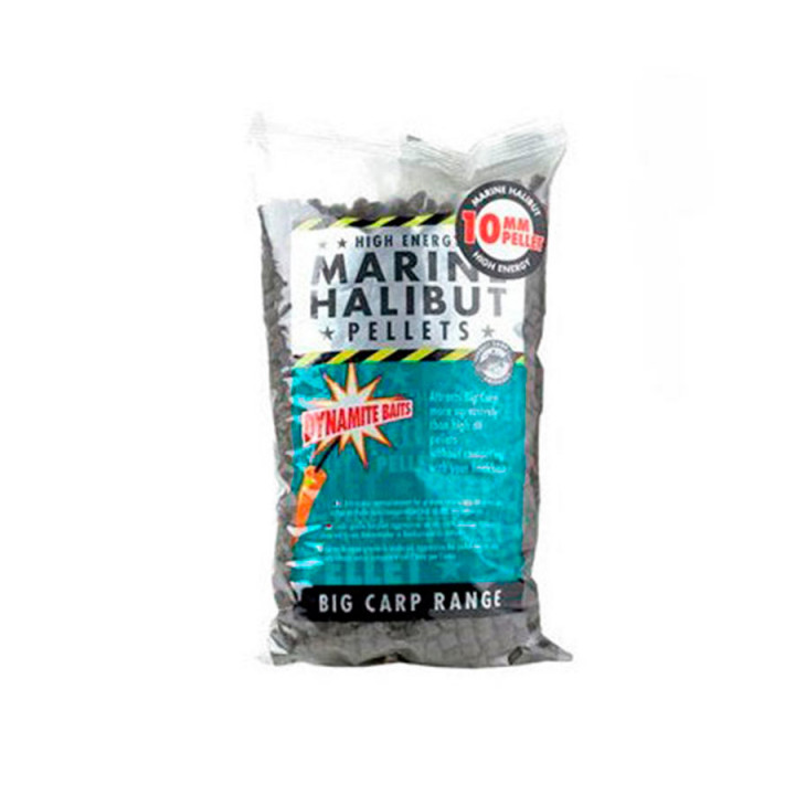 Пеллетс Dynamite Baits Marine Halibut Pellet 10mm 900g