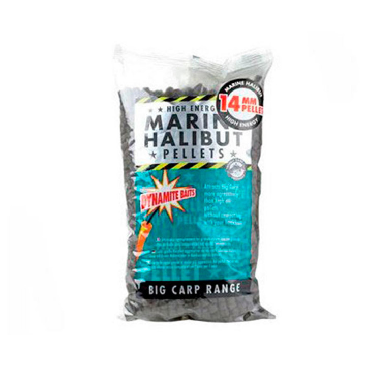 Пеллетс Dynamite Baits Marine Halibut Pellet 14mm 900g