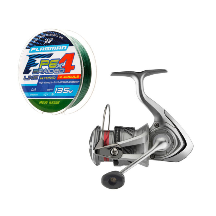 Набор спиннинговый Daiwa Crossfire LT 2500