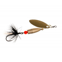 Блесна Flagman Wasp 3.5g Золото Чёрная муха