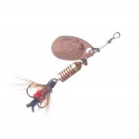 Блешня Mepps Aglia Mouche Gold/Red Fly 1.5g