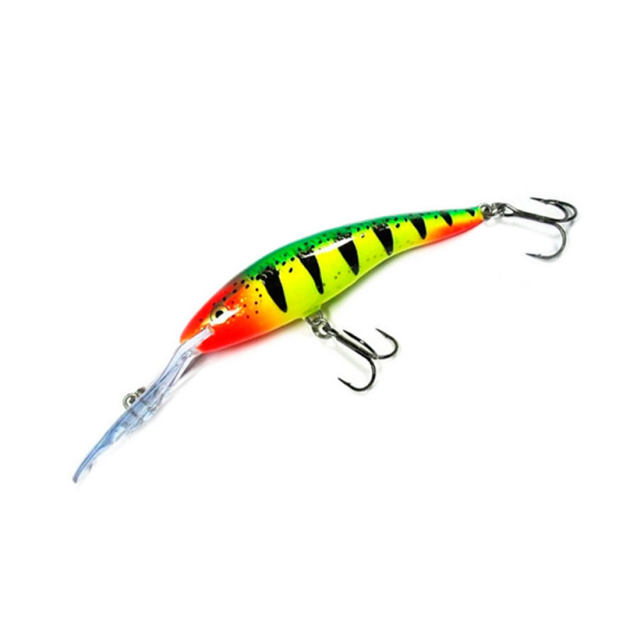 Воблер Rapala Deep Tail Dancer 22g 11cm 9m Плаваючий Yellow Red Tiger