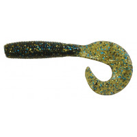 Съедобный силикон Big Bite Baits Finesse Grub 4" 10шт (USA) Bluegill