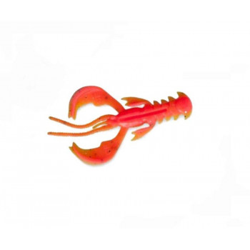 Рак Crazy Fish Nimble 4" 100mm 5шт. Оранжевый/Красный 15d