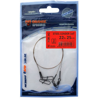 Повідець UKRSPIN Orange Spinning AFW 1х7 15см 5кг(10lb)/0.25мм (2шт/уп)