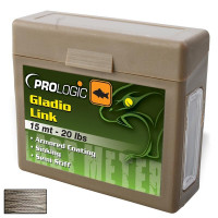 Поводковый материал Prologic Gladio Link 15m 30lbs Coated Camo Brown