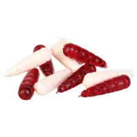Штучна приманка Prologic ArtBait Crustacean Floating Maggot White & Red 32p