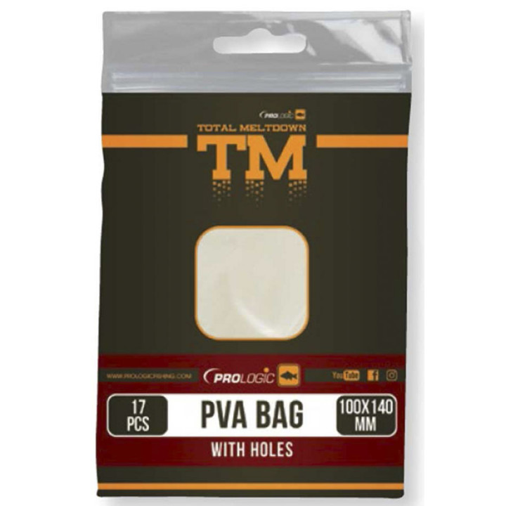 ПВА-пакет Prologic TM PVA Bag W/Holes 18pcs 80X125mm