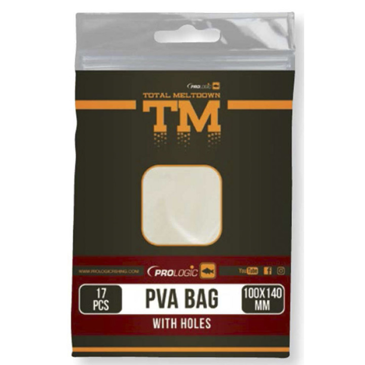 ПВА пакет Prologic TM PVA Bag W/Holes 23pcs 50X100mm