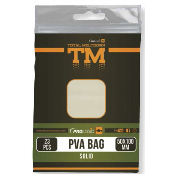 ПВА пакет Prologic TM PVA Solid Bag 18pcs 80X125mm