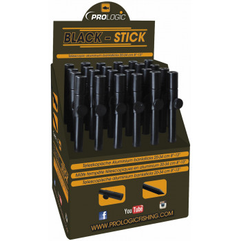 Стійка Prologic BlackStick Classic Banksticks Tele 30-50cm Bulk (24 шт/уп.)