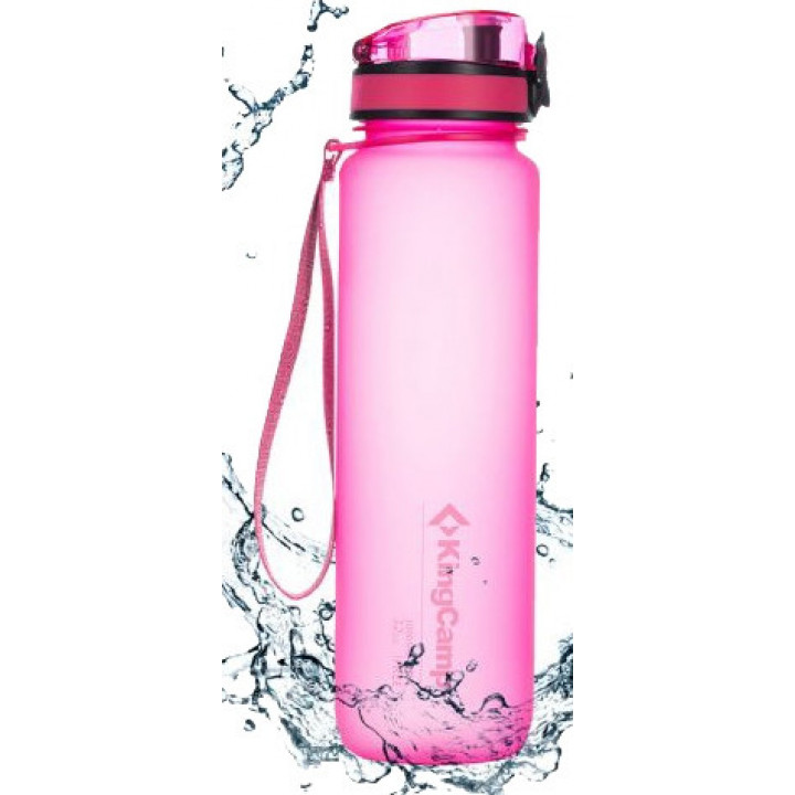 Пляшка для води KingCamp Tritan Bottle 1000ML(pink)