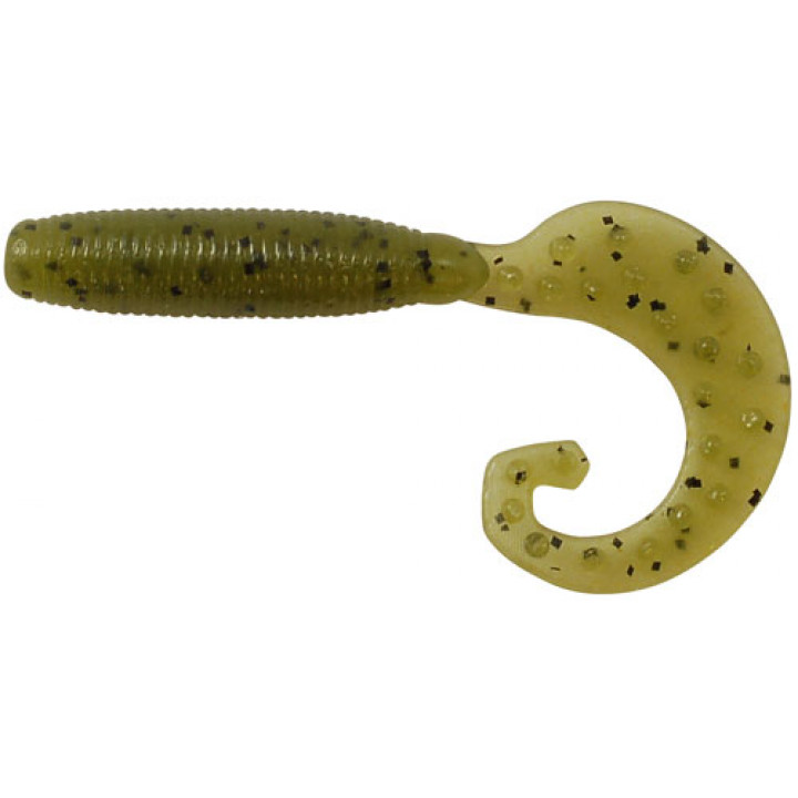 Силикон Reins FAT G TAIL GRUB 3" 001 Watermelon seed 12шт