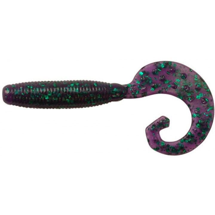 Силикон Reins FAT G TAIL GRUB 3" 012 Junebug 12шт