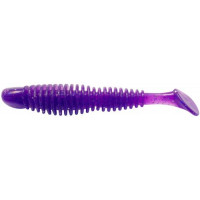 Силикон Reins Bubbring Shad 3" 567 Lilac Silver&Blue Flake 8шт