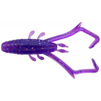 Силикон Reins DELTA SHRIMP 567 Lilac silver and blue flake 12 шт