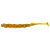 Силикон Reins AJI ADDER SHAD 3’’ 565 Motor oil green flake 8 шт