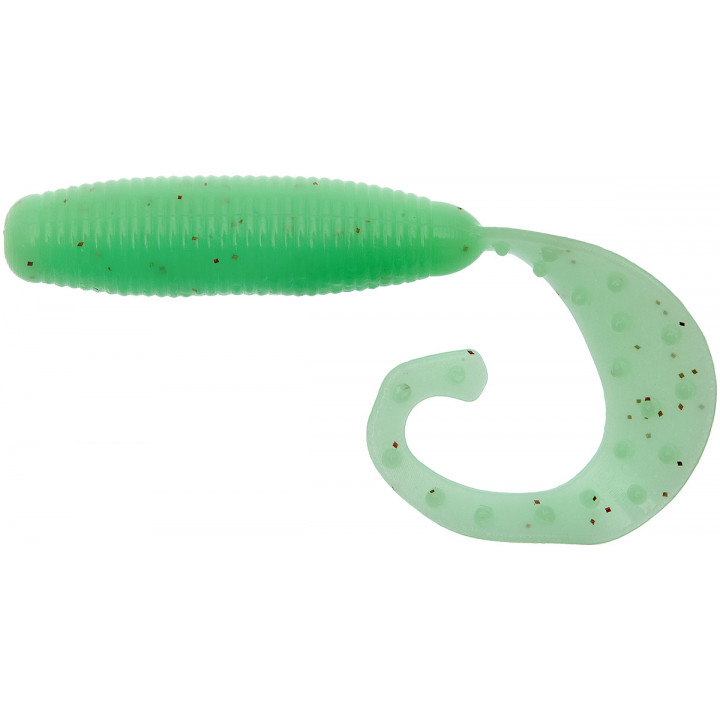 Силикон Reins FAT G TAIL GRUB 3" 146 Hot Cucumber 12шт