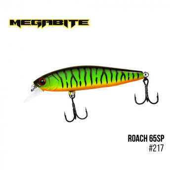 Воблер Megabite Roach 65 SP 65мм 5.7g до 0.8м 217
