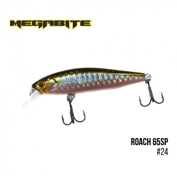 Воблер Megabite Roach 65 SP 65мм 5.7g до 0.8м 24
