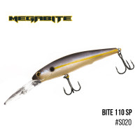 Воблер Megabite Bite 110 SP 110mm 23.6g  до 6m S020
