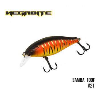 Воблер Megabite Samba 60мм 12.5g до 1м 21