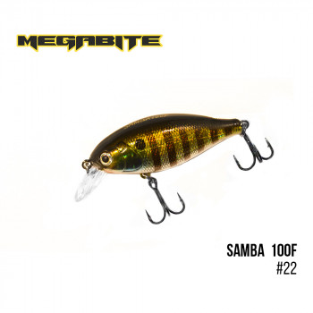Воблер Megabite Samba 60мм 12.5g до 1м 22