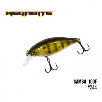 Воблер Megabite Samba 60мм 12.5g до 1м 244