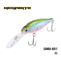 Воблер Megabite Samba 70mm 17.5g до 4m 6