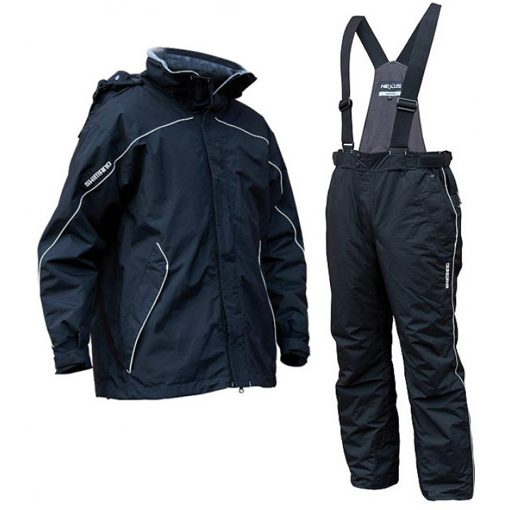 Костюм Shimano зимний RB155HL Dry Shield Winter Suit L ц:black