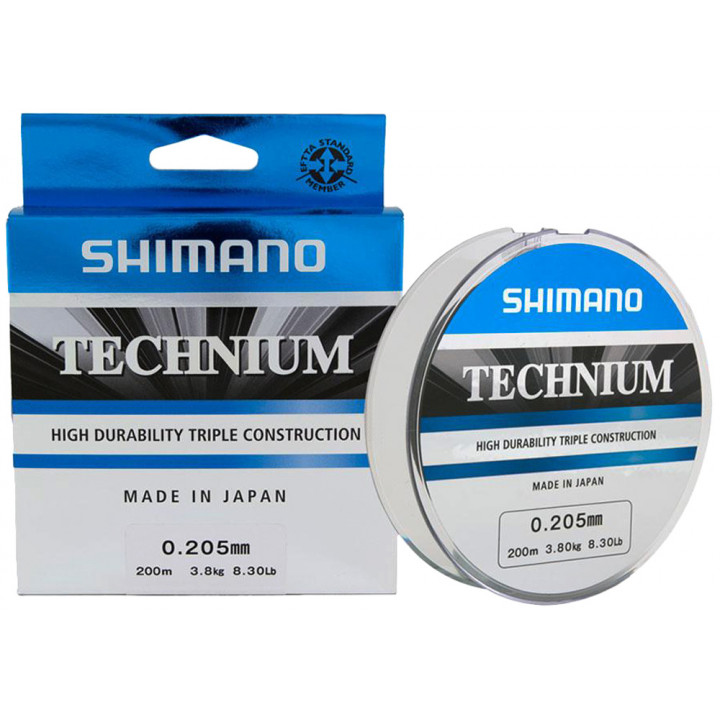 Лісочка Shimano Technium 200m 0.165mm 2.6kg