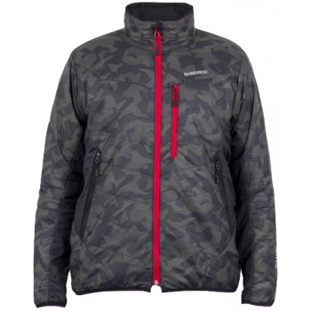 Куртка Shimano Thermal Insulation Jacket L ц:dark coral camo