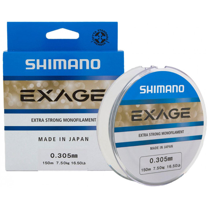 Леска Shimano Exage 150m 0.125mm 1.3kg