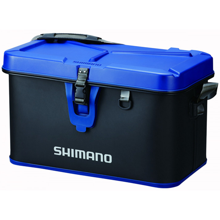 Сумка Shimano Hard Tackle Boat Bag 22L 30x38x32cm ц:black/blue