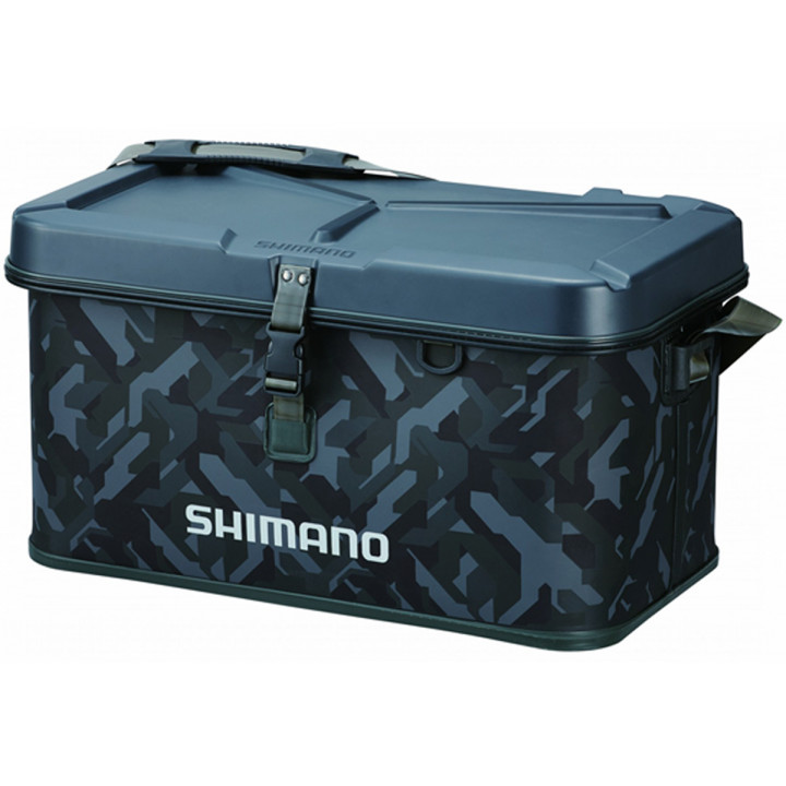 Сумка Shimano Hard EVA Tackle Boat Bag 32L 30x52x32cm ц:wave camou