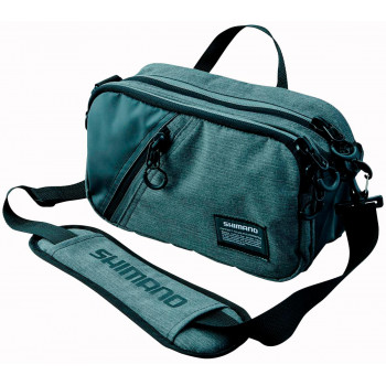 Сумка Shimano Shoulder Bag Small 10х29x17cm ц: меланж