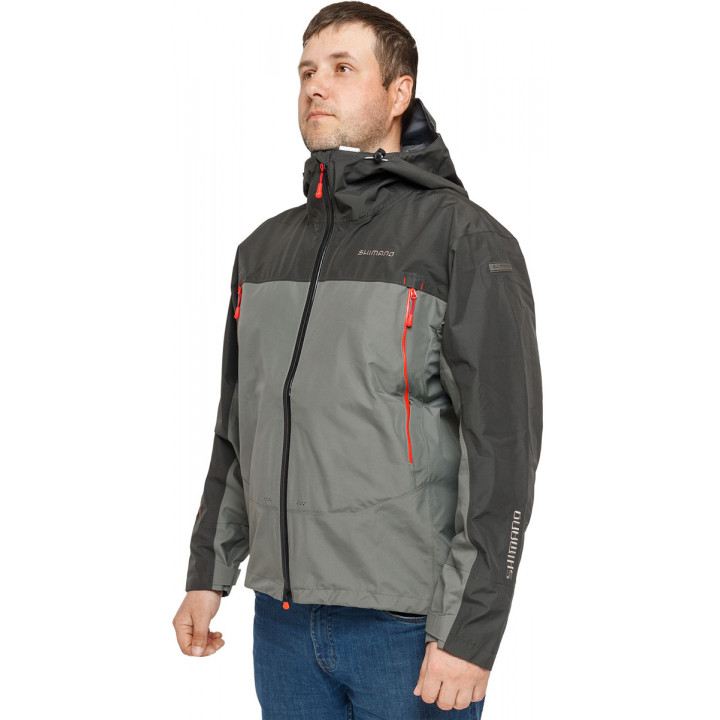 Куртка Shimano GORE-TEX Basic Jacket M ц:charcoal