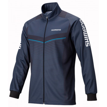 Сорочка Shimano Print Warm Shirt M ц:indigo