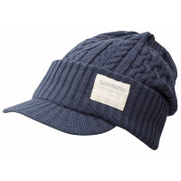 Шапка Shimano Knit Watch with brim Regular Size ц:indigo