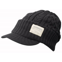 Шапка Shimano Knit Watch with brim Regular Size ц:black