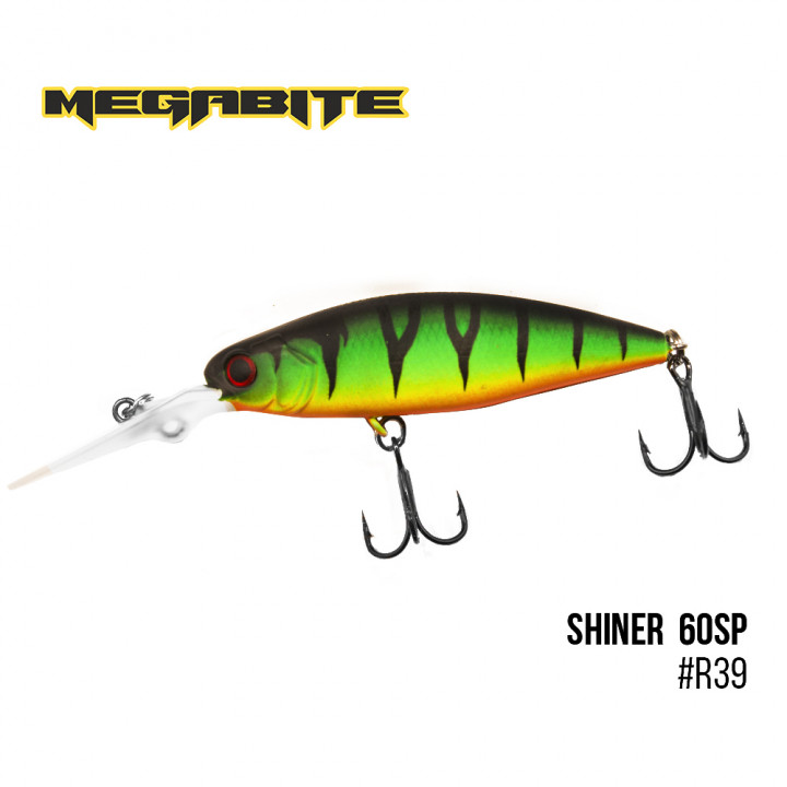 Воблер Megabite Shiner 60 SP 60mm 7.5g до 2.5m R39